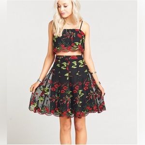 Show Me Your MuMu Risque Rose Matching Set